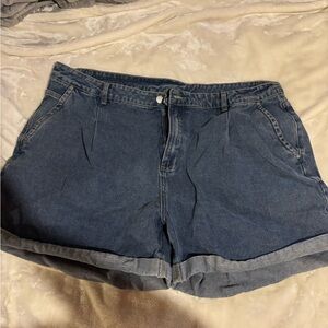 Denim Blue Women's Shorts